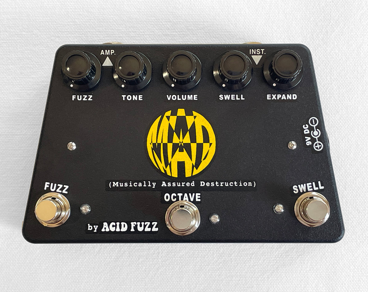 V8 FUZZ / MADMAX 1作目バージョン　轟音FUZZ M.A.D. (Musically Assured Destruction) FUZZ-OCTAVE-SWELL – AcidFuzz