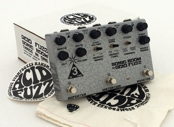 AcidTone SONIC FUZZ トームベンダー ACIDTONE SONIC FUZZ」！Vox Distortion Boosterをベースとした